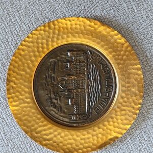 Vintage Budapest Plaque